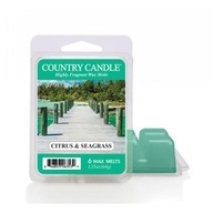 Vosk s vôňou Citrus & Seagrass Country Candle