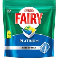 Fairy Platinum Lemon Kapsule do umývačky riadu 70 ks