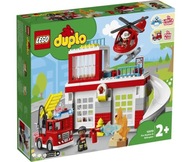 LEGO DUPLO MESTSKÁ HASIČSKÁ STANICA A VRTUĽNÍK (109