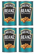 HEINZ 4x PEČENÁ BEANZ fazuľa v paradajkovej omáčke