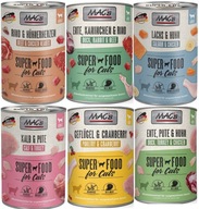 Mac's Mix Flavors mokré krmivo pre mačky 6 x 400 g