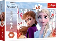 60-dielne puzzle Frozen pre 5-ročné dieťa