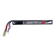 ASG batéria 7,4V 1300 mAh 25C - Tamiya malá