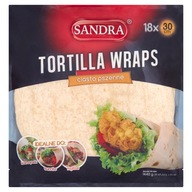 Sandra Tortilla Wraps Pšeničné cesto 1440 g