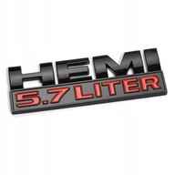 ZNAK ODZNAK LOGO 3D CHRYSLER 300C HEMI ČIERNA