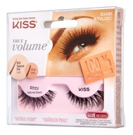 Kiss False Eyelashes True Volume (prírodná čierna)