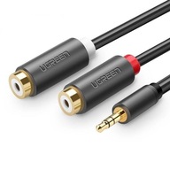 UGREEN AV109 Samec kábel 3,5 mm Jack na 2x