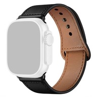 Čierny kožený remienok Leather Fit pre Apple Watch Ultra 2