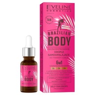 Eveline Cosmetics Brazilian Body koncentrované samoopaľovacie kvapky na tvár
