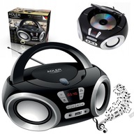 Rádio Boombox CD-MP3 USBCD prehrávač Adler čierny