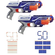 NERF TWO BALENIE 2x DISRUPTOROVÁ ZBRAŇ + 100x ŠÍP