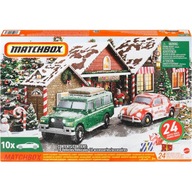 MATTEL MATCHBOX ADVENTNÝ KALENDÁR 2023 CARS SPRINGS Sada 10 áut