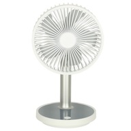 Bezdrôtový stolný ventilátor, 30 cm, biely