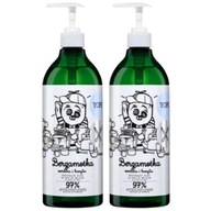 Yope Prírodný bergamotový prípravok na umývanie riadu 2x750ml