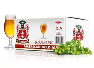 Brewkit GOZDAWA KONESER AMERICAN GOLD 23L šliapaný