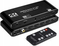 SWITCH HDMI 2.0 4x1 SPLIT AUDIO EXTRACTOR 4K