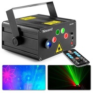 RG Gobo animačný laser, diaľkové ovládanie LED Beamz