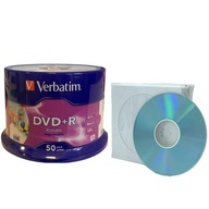 DVD Verbatim DVD+R 4,7 GB 50 ks + balenie