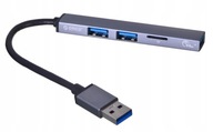 USB-C HUB 3x USB microSD 5 GBPS ORICO hliník