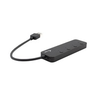 I-tec Hub USB 3.0 Metal 4 porty s QC prepínačmi