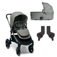 Kočík 2v1 + adaptéry Ocarro Grey Mamas & Papas