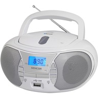 Sencor SPT 2700WH CD MP3 AUX rádioprehrávač Biely