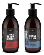 LAQ BALZAM PO HOLENÍ SET KOZA + DOBERMAN = 2x150ml