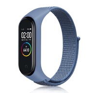 2x POPRUH pre XIAOMI MI BAND 3 4 5 6 NÁHRADNÝ NYLON MODRÁ NYLON