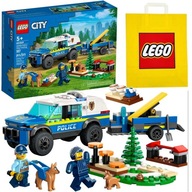 LEGO CITY 60369 VÝCVIK PESOV POĽNEJ POLICAJNE