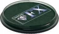 Farba na tvár a telo Diamond FX Dark Green 30 g