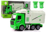 Smetiarske auto Zelený pojazdný kontajner St