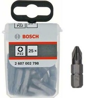 BOSCH HARD EXH BIT SET PZ2 25 mm x 25 ks