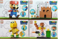 SUPER MARIO BLOCKS SET 4x PUZZLE BLOCKS SET