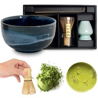 Matcha Tea Set Blue 4 Elements EDO