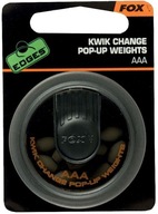 Vyskakovacie závažia Fox Edges Kwik Change AAA-0,8g (10 ks.)