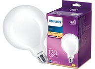 E27 LED žiarovka GLOBE G120 13W = 120W 2700K TEPLÉ FILAMENT PHILIPS