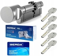 GERDA VLOŽKA S PREVODOM A KĽUKOM 30/40 PRO SYSTEM X 7cm 70mm 30G/40 PRE DVERE