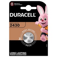 1x VÝKONNÁ LÍTIOVÁ BATÉRIA DURACELL CR 2430 3V