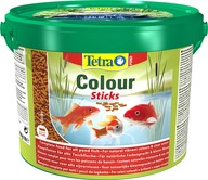 TETRA POND COLOR TYČKY 10L/1900G VEDRO NA RYBIE KRMIVO