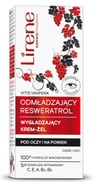 Lirene, Rejuvenating Resveratrol Vyhladzujúci a rozjasňujúci krém-gél 20 ml