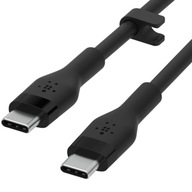 Kábel USB-C / USB-C, Belkin, 60W, 1m, silikón