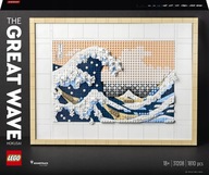 LEGO ART Hokusai - Veľká vlna Kanagawy 31208