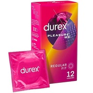 DUREX PLEASURE ME BUBBLE CONDOMS 12 KS