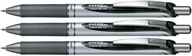 GALÉLOVÉ PÉRO GEL PENTEL BL77 ENERGEL BLACK x3