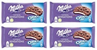 4x156g MILKA Cookie Sensations Oreo sušienky