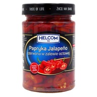 ČERVENÉ PAPRICE JALAPENO v octovom náleve