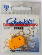 Háčiky Gamakatsu LS-3510G č.2 - zlaté