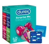 DUREX SURPRISE ME VARIETY MIX kondómy 40 ks.