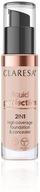 CLARESA LIQUID PERFECTION FOUNDATION COCEALER 2v1 104 30 ml