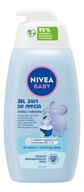 Nivea Baby gél 2v1 na umývanie tela a vlasov 500ml